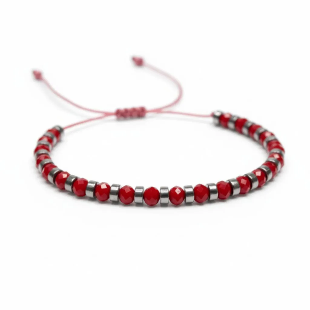 Red hematite bracelet